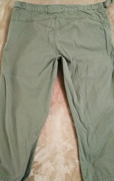 NO BOUNDARIES CAPRIS ARMY GREEN - Picture 3 of 5